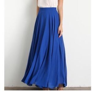 Lucy Paris Royal Blue Skirt